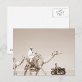 Wüstenverkehr Postkarte (Vorne/Hinten)