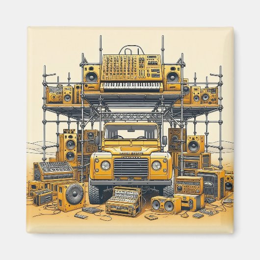 Wüstenverteidiger Magnet (Vorne)