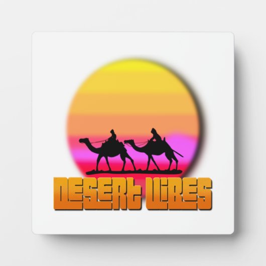 Wüstenvibe Fotoplatte (Vorderseite)