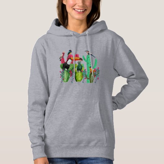 WÜSTENVÖGEL HOODIE (Vorderseite)