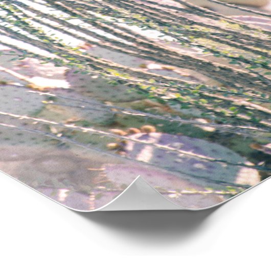 Wüstenvormittag | Poster (Ecke)