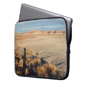Wüstenwache: versteinerter Wald-Nationalpark Laptopschutzhülle (Vorderseite Links)
