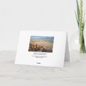 Wüstenwache: versteinertes Forest National Park Fo Karte (Rückseite)