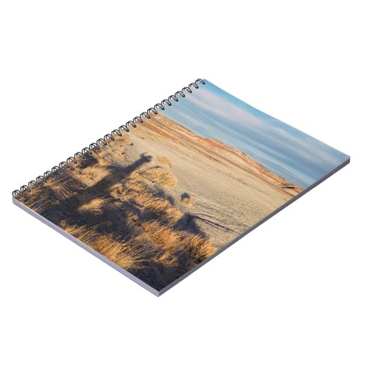 Wüstenwache: versteinertes Forest National Park Fo Notizblock (Linke Seite)