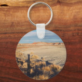 Wüstenwache: versteinertes Forest National Park Fo Schlüsselanhänger (Vorderseite)