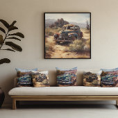 Wüstenwagen Leinwanddruck