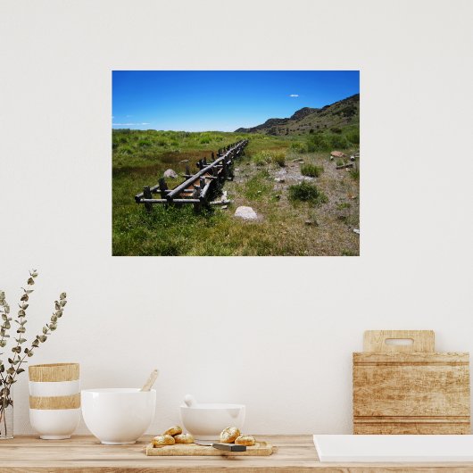 Wüstenwassertrog Poster (Küche)