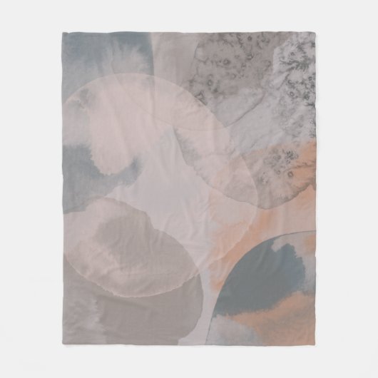 Wüstenwassertropfen Fleecedecke (Vorderseite)