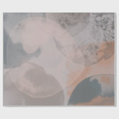 Wüstenwassertropfen Geschenkpapier (Flach)