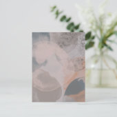 Wüstenwassertropfen Postkarte (Stehend Vorderseite)