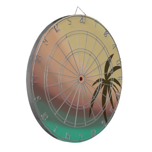 Wüstenwave Dartscheibe (Vorderseite Links)