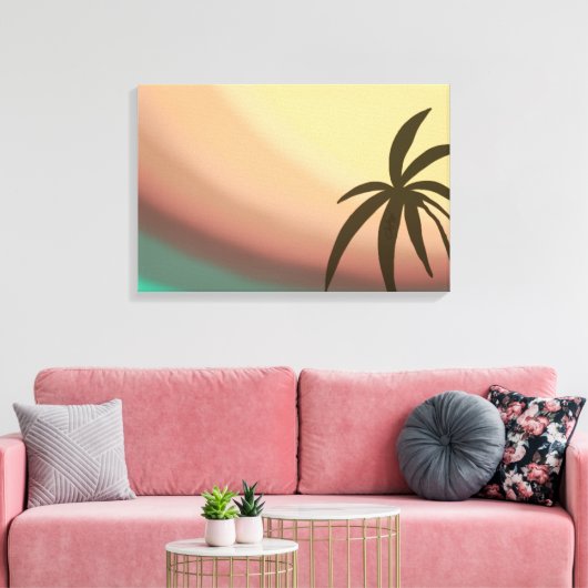 Wüstenwave Leinwanddruck (Insitu (Wohnzimmer))