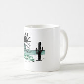 Wüstenwave Minimalistische Tasse (VorderseiteRechts)
