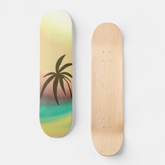 Wüstenwave Skateboard (Vorderseite)