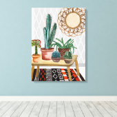 WüstenWeaver IV Leinwanddruck (Insitu (Holzboden))