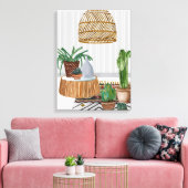 WüstenWeavers I Leinwanddruck (Insitu (Wohnzimmer))