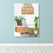 WüstenWeavers I Leinwanddruck (Insitu (Holzboden))