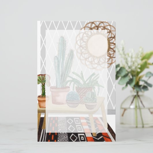 Wüstenweber IV Briefpapier (Stehend Vorderseite)