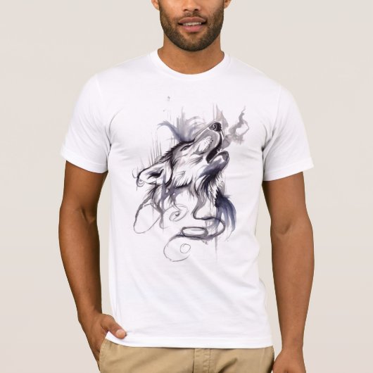 Wüstenwolf-T - Shirt (Vorderseite)