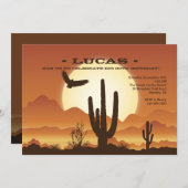 Wüstesun-Einladung Einladung (Vorne/Hinten)