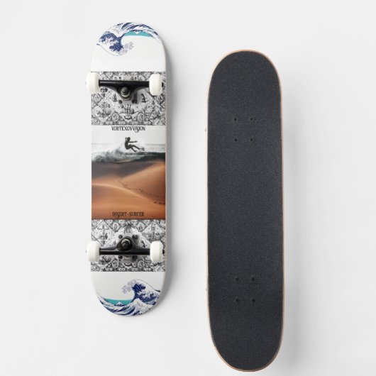 WüsteSurfer/Vortexovvision Skateboard (Vorne)