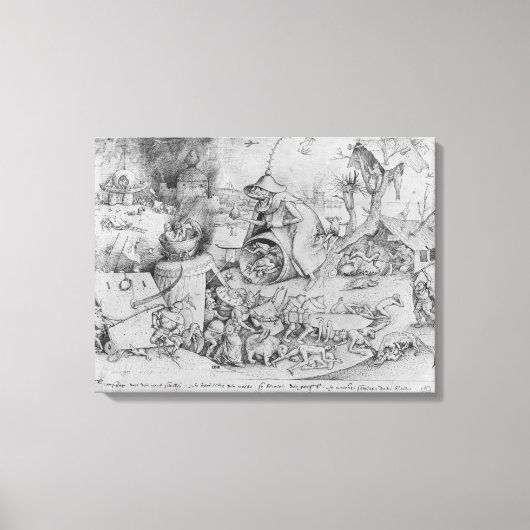 Wut, 1557 leinwanddruck (Vorderseite)