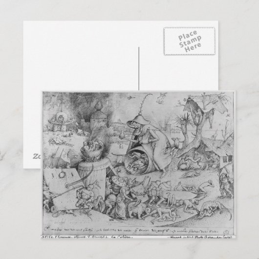 Wut, 1557 postkarte (Vorne/Hinten)