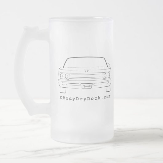 Wut 69 mattglas bierglas (Links)