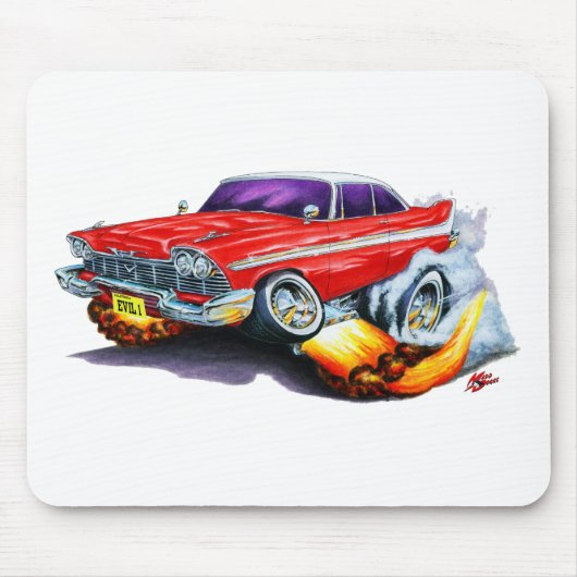Wut Christine Plymouth Mousepad (Vorne)