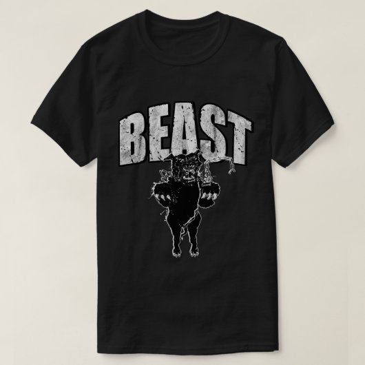 Wut der Bestie T-Shirt (Design vorne)