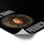 Wut gegen das Patriarchat Poster (Ecke)