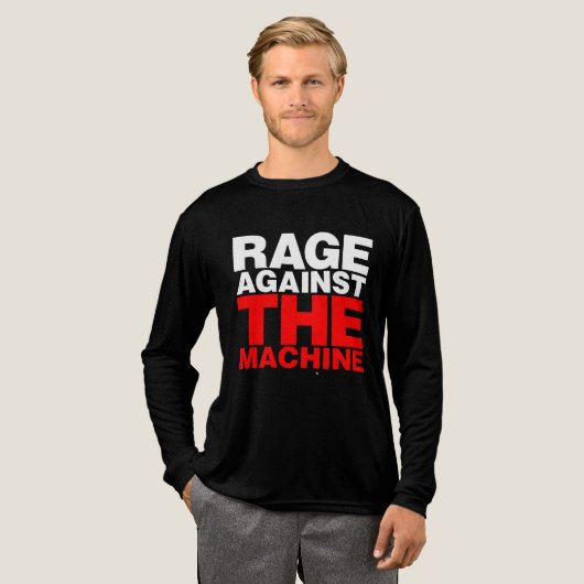 Wut Tri-Blend Shirt (Volle Vorderseite)