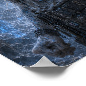 Wut / Turmmitarbeiter / Hoher Turm Poster (Ecke)