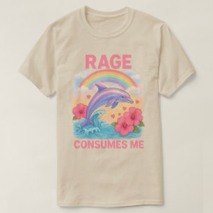 Wut verbraucht mich Delphin T-Shirt