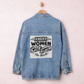 Wut wird die Welt verändern Jeansjacke (Hangar)