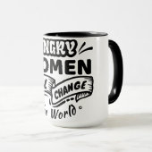 Wut wird die Welt verändern Tasse (VorderseiteRechts)