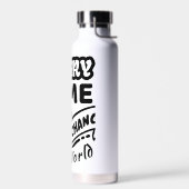 Wut wird die Welt verändern Trinkflasche (Links)