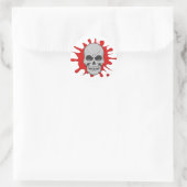 Wutanfall & Blut Platsch: Eigener Aufkleber (Tasche)