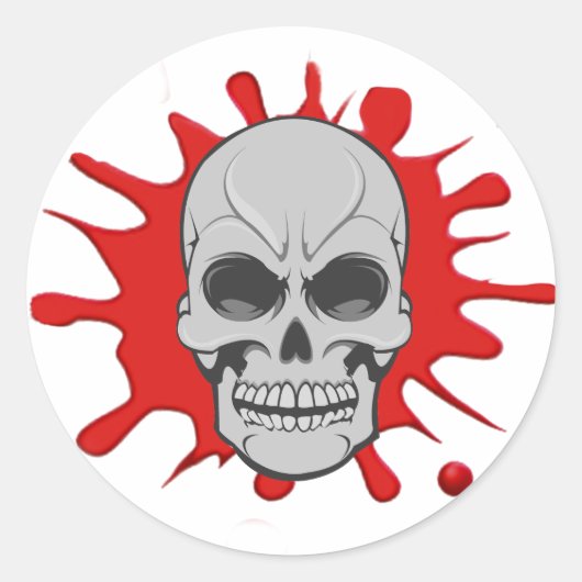 Wutanfall & Blut Platsch: Eigener Aufkleber (Vorderseite)