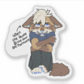 Wutanfall Meme Mormon Missionsticker Aufkleber (Vorderseite)