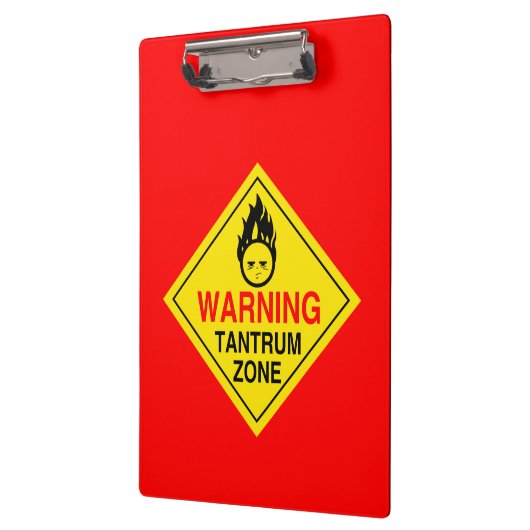 Wutanfall-Zone Klemmbrett (Links)