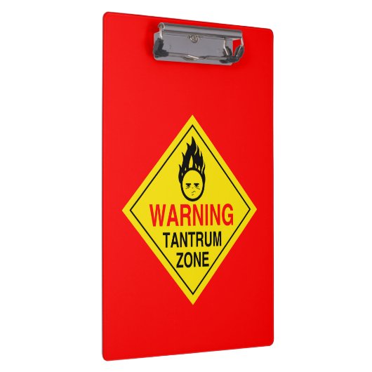 Wutanfall-Zone Klemmbrett (Rechts)