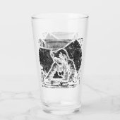 Wutang Cat DJ Style Glas (Rückseite)