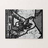 Wutang Cat DJ Style Puzzle (Horizontal)