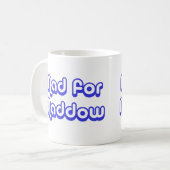 Wütend für Maddow Kaffeetasse (Vorderseite Links)