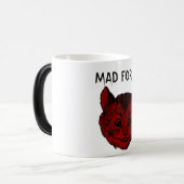 Wütend für Tee-Cheshire-Katzen-verwandelnde Tasse (Vorderseite Links)