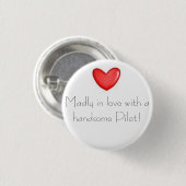 Wütend in der Liebe Button (Vorne & Hinten)