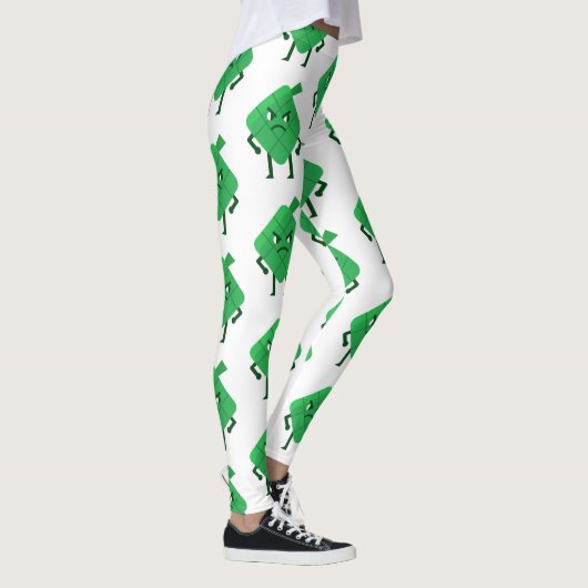 wütend Ketupat Leggings (Rechts)