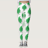 wütend Ketupat Leggings (Vorderseite)