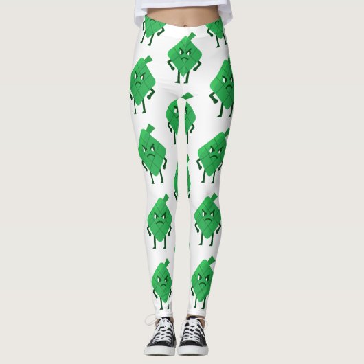wütend Ketupat Leggings (Vorderseite)